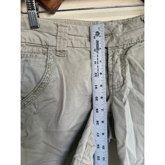 BKE Casuals Shorts Women’s 27 khaki Tan Mollie Low Rise Beach Hike School Bike - Picture 6 of 11